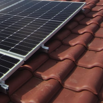 Sistem de prindere in tigla ceramica 12 (2x6) panouri - Nectaria Solar